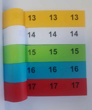 Šatnový lístek - 1 blok